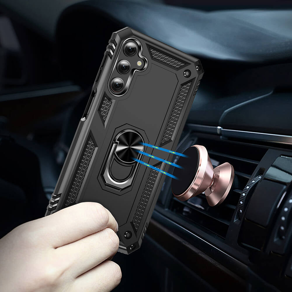 Galaxy A25 Kılıf Mnc Vega Kapak-Kırmızı
