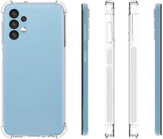 Galaxy A13 4g Kılıf Mnc Nitro Anti Shock Silikon-Renksiz