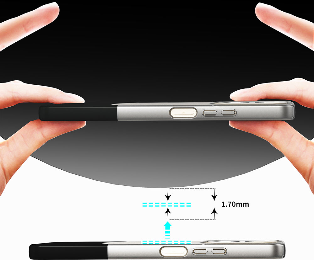 Realme C61 Kılıf Mıknatıslı Mnc Duble Kapak - Gri