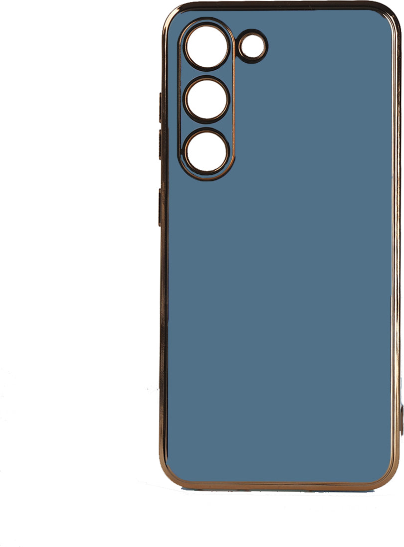 Galaxy S23 Plus Kılıf Mnc Bark Kapak-Mavi