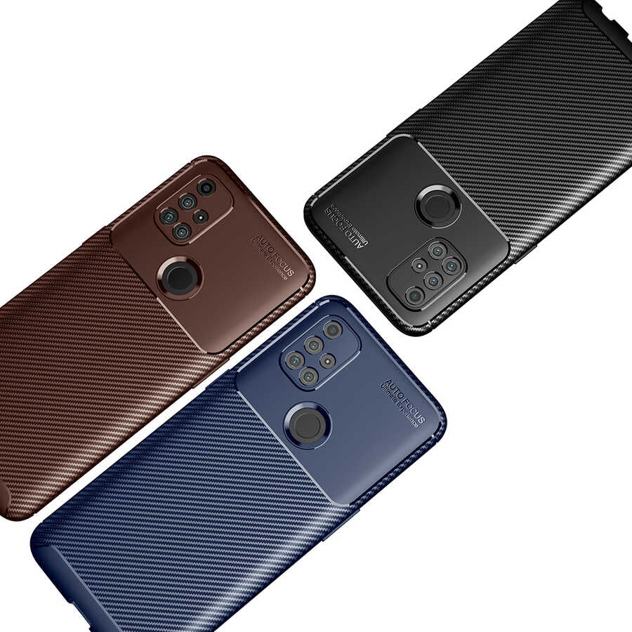 One Plus Nord N10 5g Kılıf Mnc Negro Silikon Kapak-Lacivert