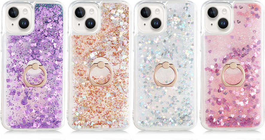 Apple iPhone 14 Plus Kılıf Mnc Milce Kapak-Gümüş