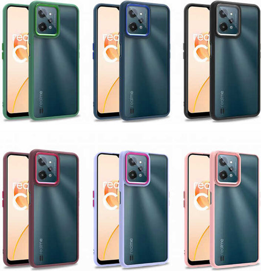 Realme C31 Kılıf Mnc Flora Kapak-Yeşil