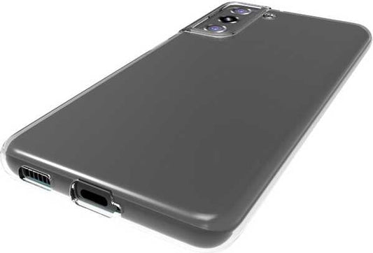 Galaxy S21 Kılıf Mnc Süper Silikon Kapak-Renksiz