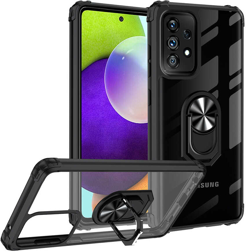 Galaxy A72 Kılıf Mnc Mola Kapak-Kırmızı