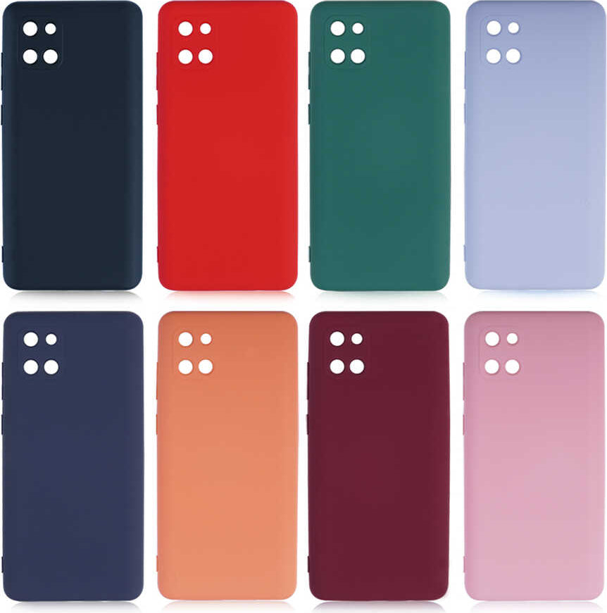 Galaxy A81 (Note 10 Lite) Kılıf Mnc Mara Laaakan Kapak-Koyu Yeşil