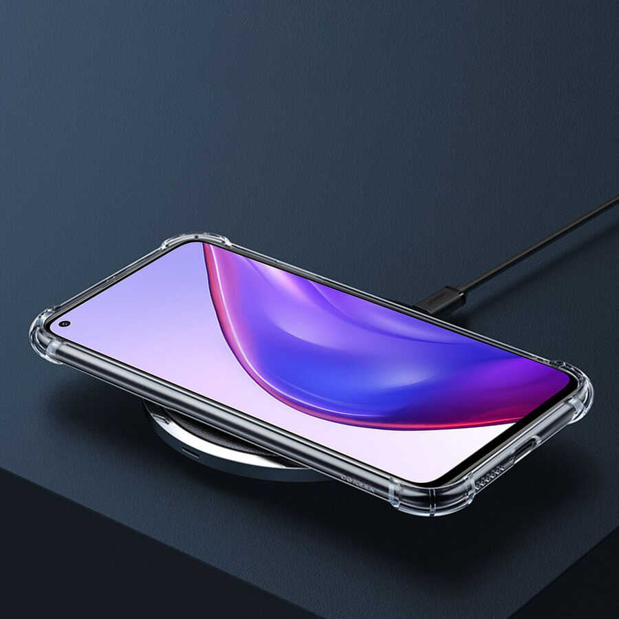 Xiaomi Mi 10T 5g Kılıf Mnc Nitro Anti Shock Silikon-Renksiz