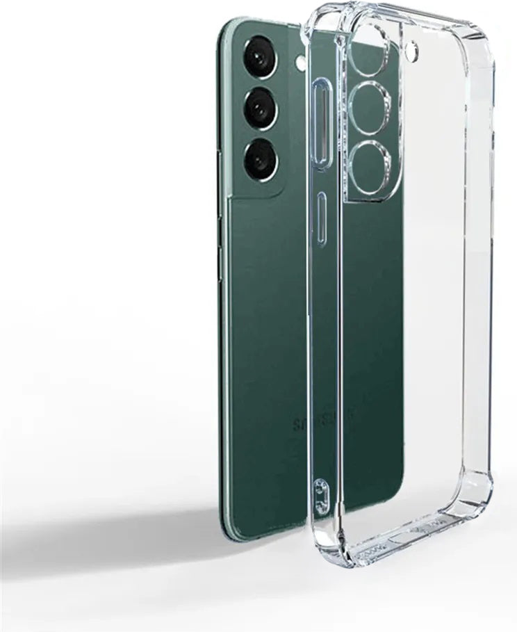 Galaxy S22 Kılıf Mnc 2mm Anti Shock Silikon-Renksiz