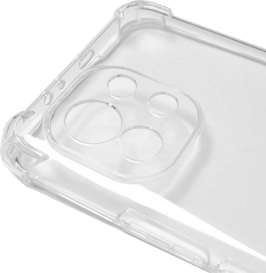 Xiaomi Mi 11 Kılıf Mnc Kamera Korumalı Nitro Anti Shock Silikon-Renksiz