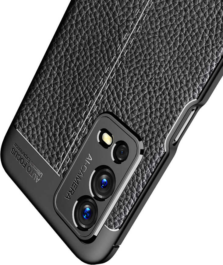 Oppo A55 4g Kılıf Mnc Niss Silikon Kapak-Lacivert