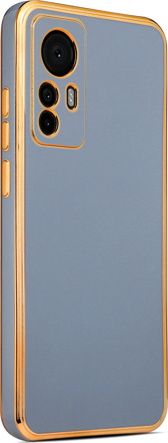 Xiaomi Mi 12T Pro Kılıf Mnc Bark Kapak-Mavi