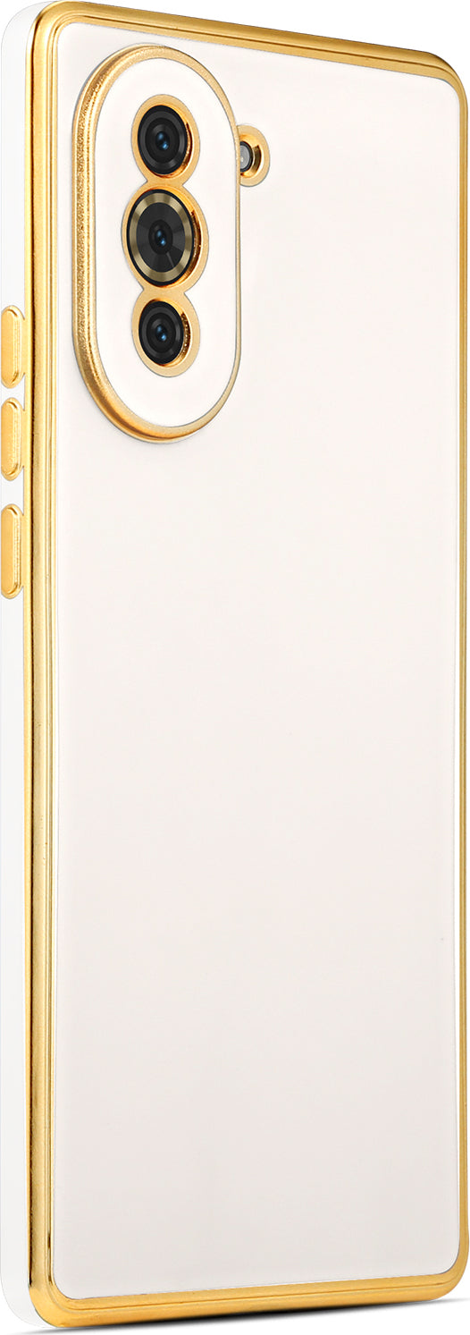 Huawei Nova 10 Kılıf Mnc Bark Kapak-Beyaz