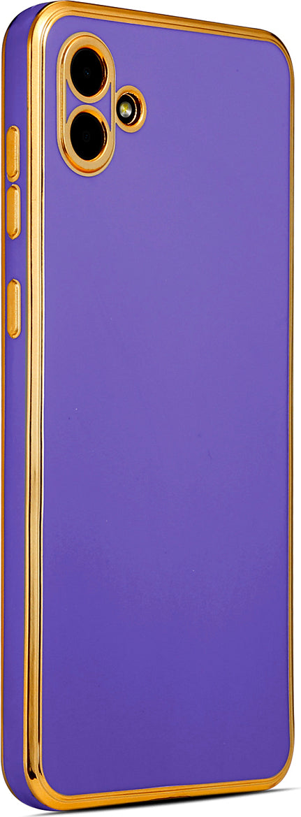 Galaxy A04 Kılıf Mnc Bark Kapak-Derin Mor