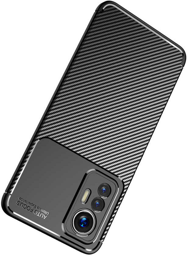Xiaomi Xiaomi 12 Lite Kılıf Mnc Negro Silikon Kapak-Lacivert