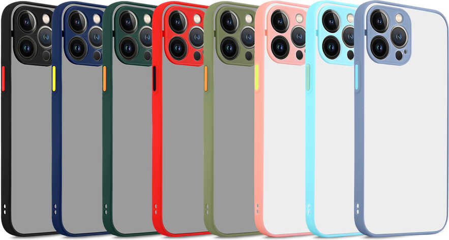 iPhone 13 Pro Kılıf Mnc Hux Kapak-Mor