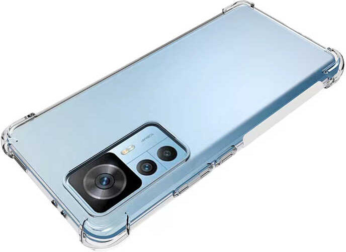 Xiaomi Mi 12T Pro Kılıf Mnc Nitro Anti Shock Silikon-Renksiz