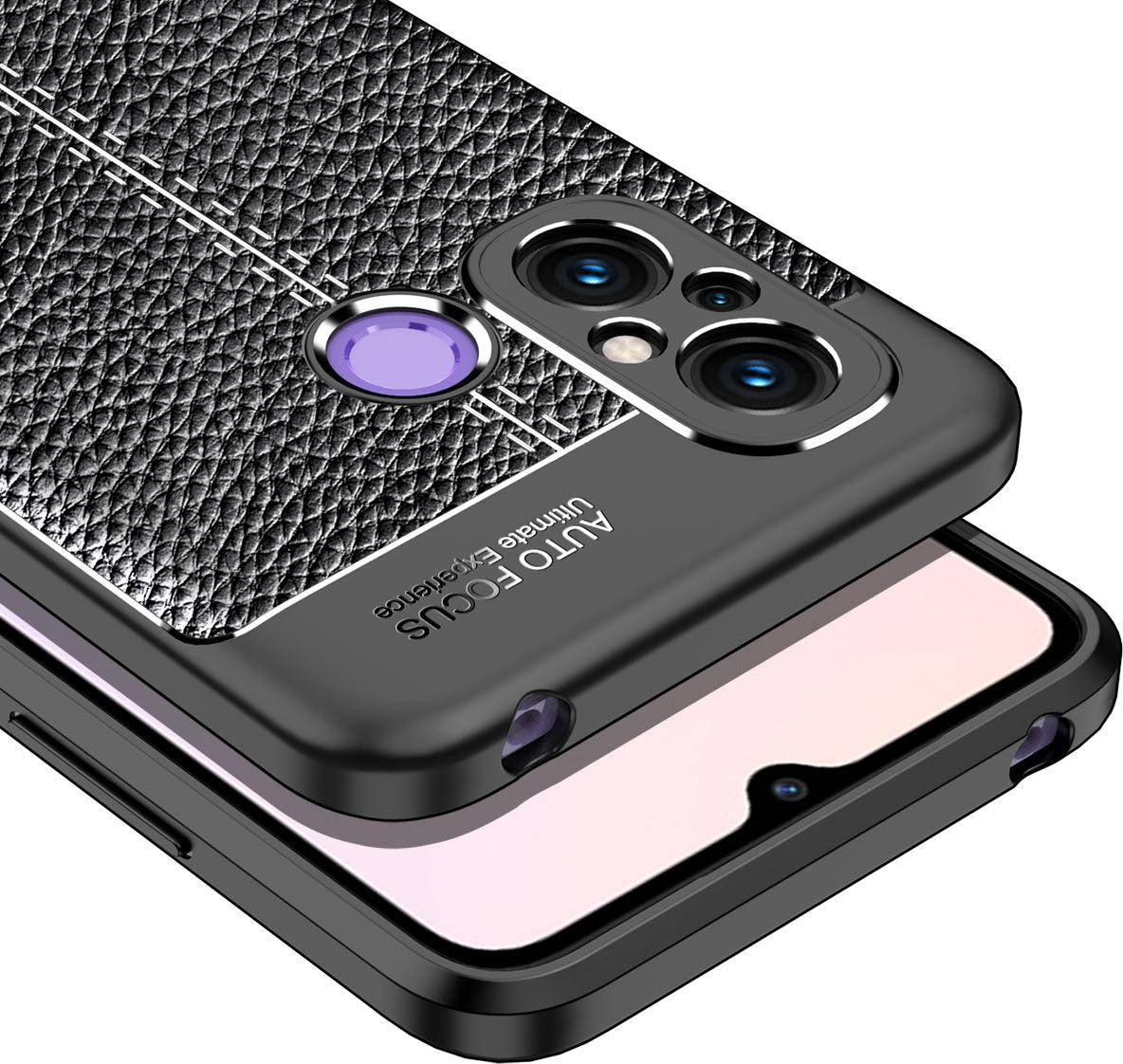 Xiaomi Redmi 12C Kılıf Mnc Niss Silikon Kapak-Siyah