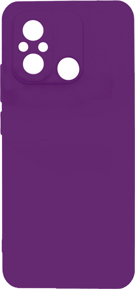 Xiaomi Redmi 12C Kılıf Mnc Biye Silikon-Mor