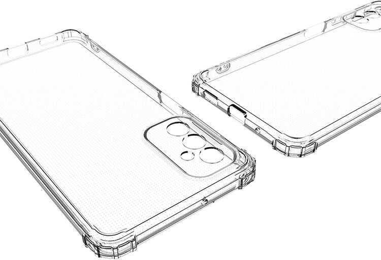 Galaxy A04S Kılıf Mnc 2mm Anti Shock Silikon-Renksiz