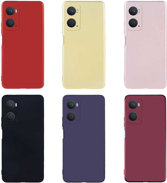 Oppo A96 4g Kılıf Mnc Premier Silikon Kapak-Lacivert