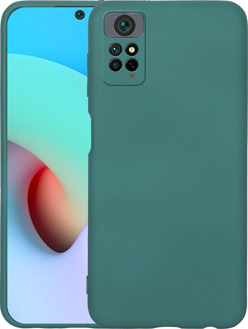 Xiaomi Redmi Note 12 Pro 4g Kılıf Mnc Mara Laaakan Kapak-Koyu Yeşil