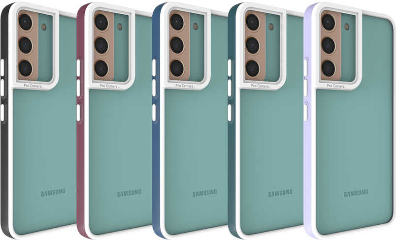 Galaxy S22 Plus Kılıf Mnc Mima Kapak-Lila