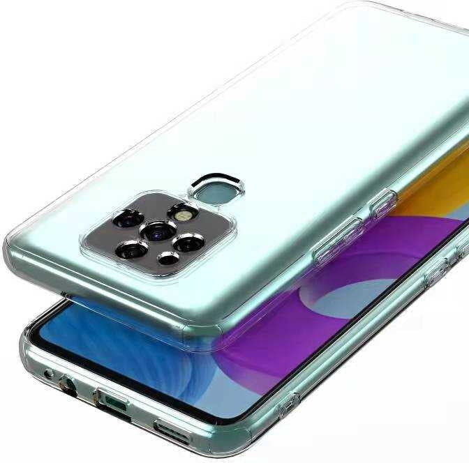 Tecno Camon 16 Kılıf Mnc Kamera Korumalı Süper Silikon Kapak-Renksiz