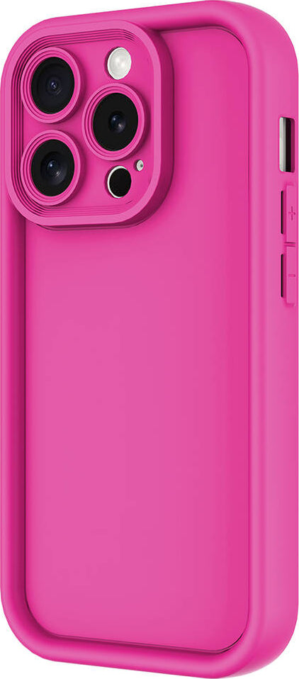 Apple iPhone 15 Pro Kılıf Kamera Korumalı Mnc Ananas Kapak-Mürdüm