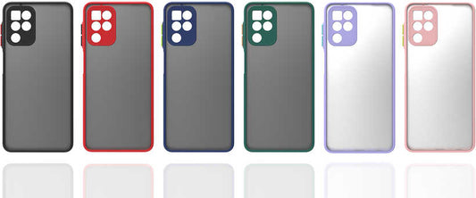 Galaxy M32 Kılıf Mnc Hux Kapak-Siyah