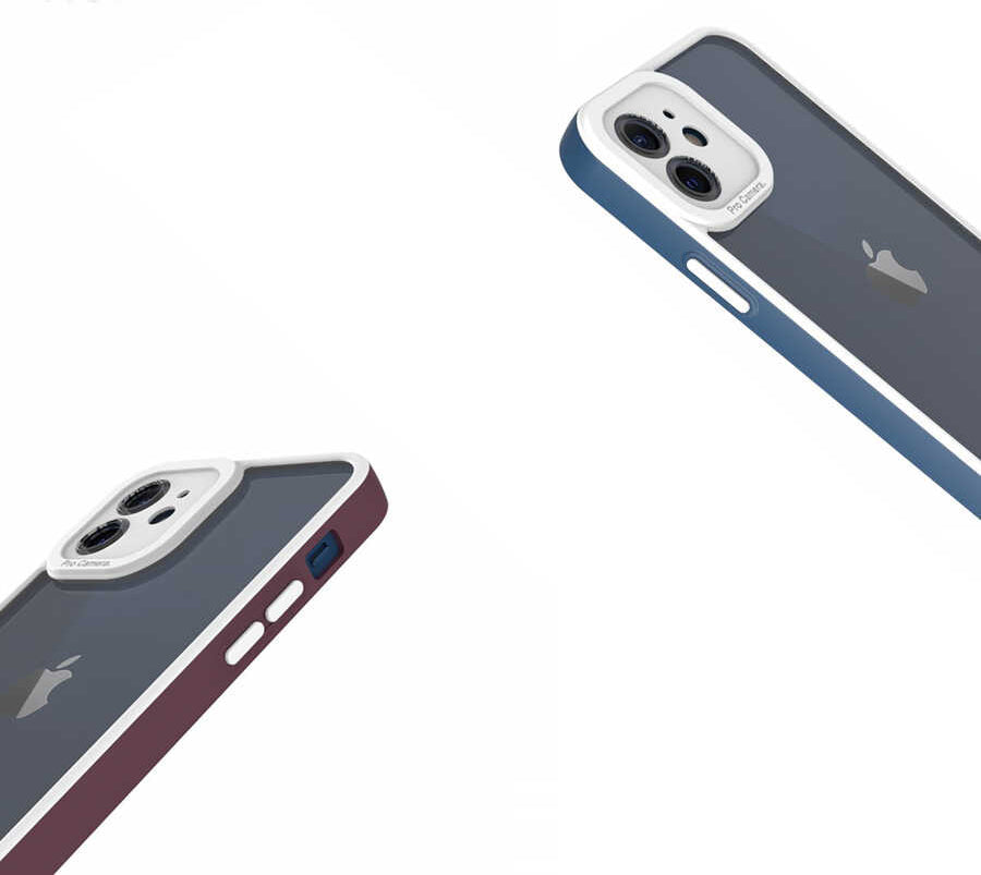 iPhone 12 Kılıf Mnc Mima Kapak-Koyu Yeşil