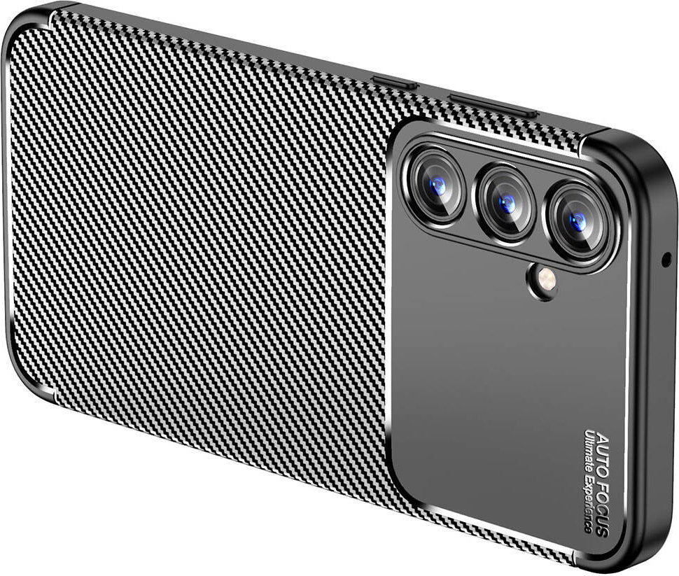 Galaxy A35 Kılıf Mnc Negro Silikon Kapak-Siyah
