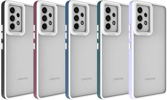 Galaxy A53 5g Kılıf Mnc Mima Kapak-Lacivert