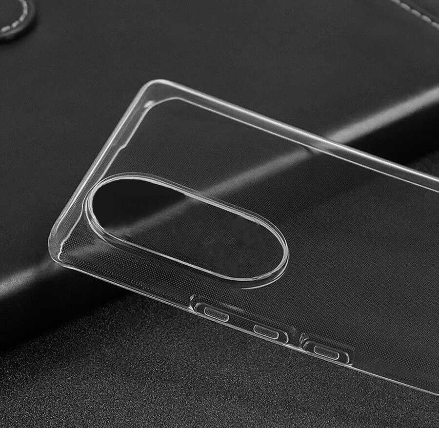 Huawei Honor 50 Kılıf Mnc Süper Silikon Kapak-Renksiz
