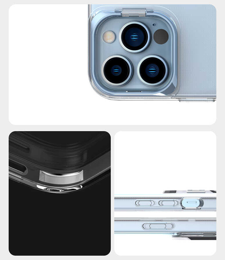 iPhone 14 Pro Max Kılıf Mnc Skuba Kapak-Koyu Yeşil