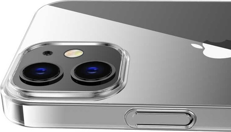 iPhone 12 Kılıf Mnc Vonn Kapak-Renksiz