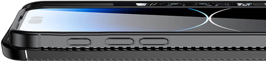 iPhone 15 Pro Uyumlu Mnc Negro Silikon Kapak-Siyah