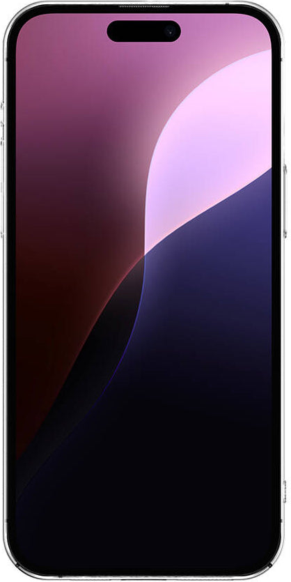 Apple iPhone 14 Pro Kılıf Toz Önleyici Mnc Helo Kapak-Şeffaf