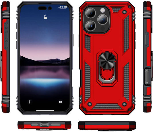 Apple iPhone 16 Pro Kılıf Mnc Vega Kapak-Siyah