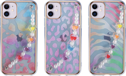 iPhone 12 Uyumlu Mnc Pilla Kapak-Pembe