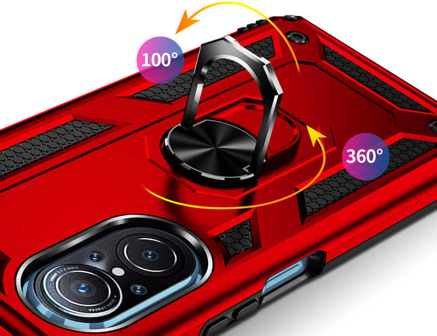 Huawei Nova 9 Se Kılıf Mnc Vega Kapak-Gri