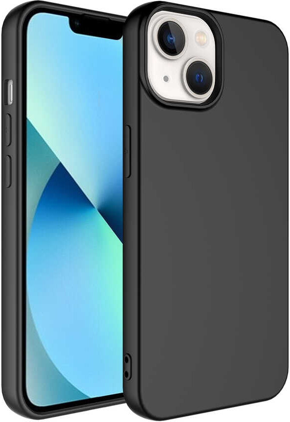 iPhone 14 Plus Uyumlu Mnc Mara Laaakan Kapak-Siyah