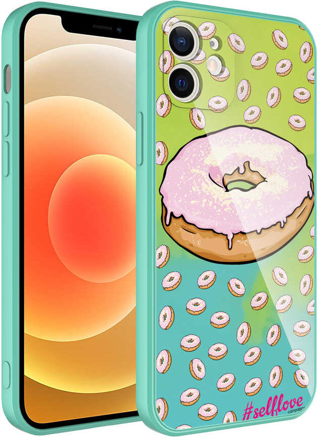iPhone 11 Uyumlu Kamera Korumalı Desenli Sert Silikon Mnc Epoksi KAPAK-NO12