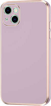 iPhone 13 Uyumlu Mnc Bark Kapak-Lila