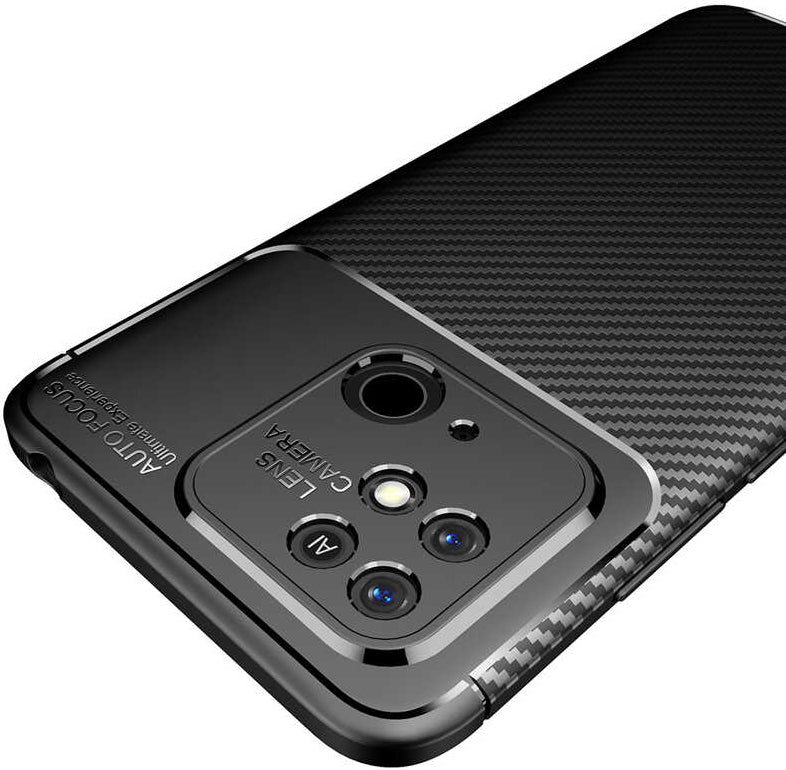Xiaomi Redmi 10C Kılıf Mnc Negro Silikon Kapak-Siyah