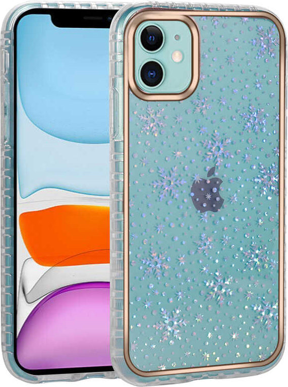 iPhone 11 Uyumlu Desenli Parlayan Transparan Mnc Avva KAPAK-NO13