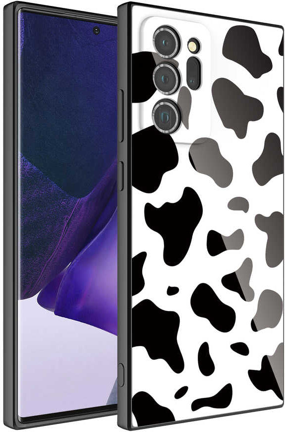 Galaxy Note 20 Ultra Kılıf Kamera Korumalı Desenli Sert Silikon Mnc Epoksi Kapak-No7