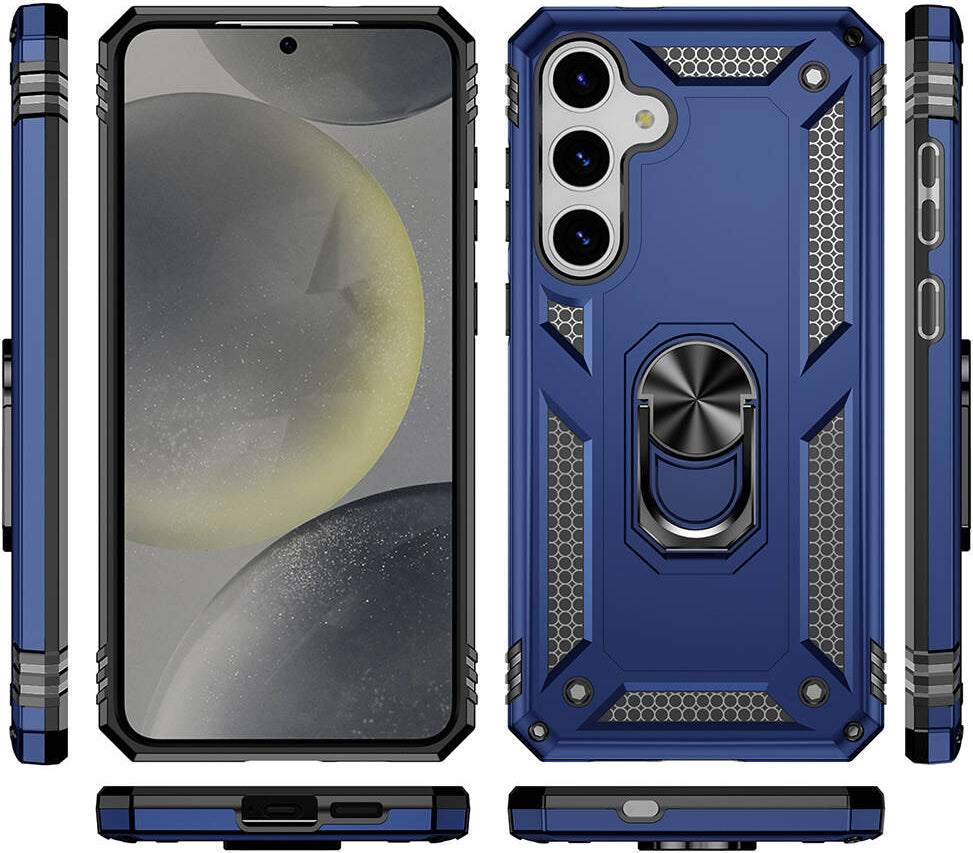 Galaxy S24 Kılıf Mnc Vega Kapak-Kırmızı