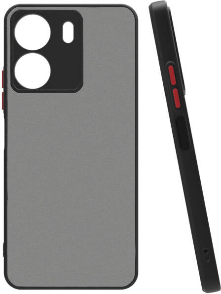 Xiaomi Poco C65 Kılıf Mnc Hux Kapak-Siyah