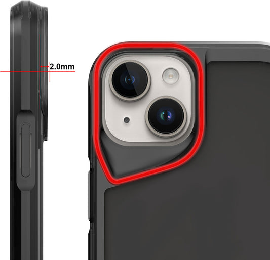 iPhone 15 Uyumlu Mnc T-Max Kapak-Renksiz
