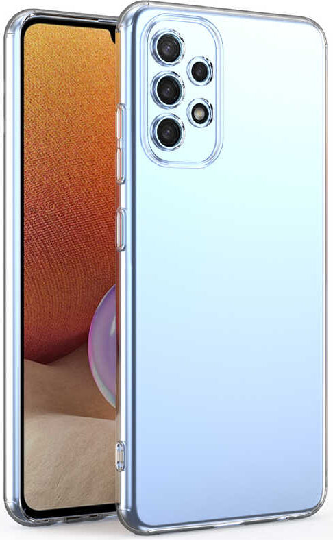 Galaxy A33 5g Kılıf Mnc Kamera Korumalı Süper Silikon Kapak-Renksiz